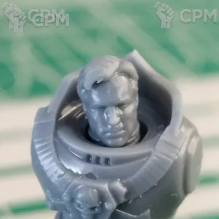 Описание картинки 9 heads of the Space Marine heroes v1 от Стальные Небеса по цене 135руб | Свободный Рынок Миниатюр - СРМ