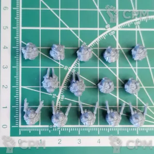 Описание картинки Night Lords Helmets v10 for Havoc от Стальные Небеса по цене 210руб | Свободный Рынок Миниатюр - СРМ