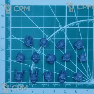 Описание картинки Night Lords Helmets v9 от Стальные Небеса по цене 210руб | Свободный Рынок Миниатюр - СРМ