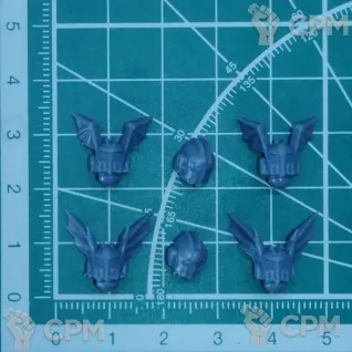 Описание картинки Night Lords Helmets v6 от Стальные Небеса по цене 90руб | Свободный Рынок Миниатюр - СРМ