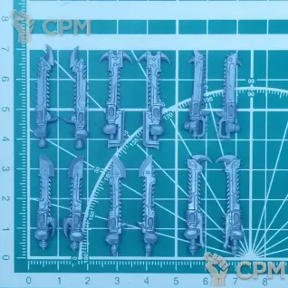 Описание картинки CSM Chainsword v2 [12] от Стальные Небеса по цене 240руб | Свободный Рынок Миниатюр - СРМ