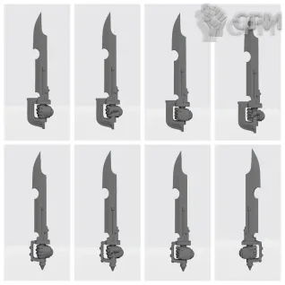 Описание картинки CSM Power Sword v1 от Стальные Небеса по цене 225руб | Свободный Рынок Миниатюр - СРМ