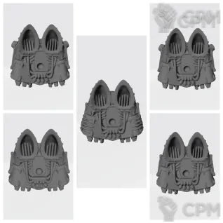 Описание картинки Night Lords Raptors Jump Pack v2 от Стальные Небеса по цене 250руб | Свободный Рынок Миниатюр - СРМ