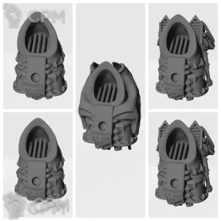 Описание картинки Night Lords Raptors Jump Pack v1 от Стальные Небеса по цене 220руб | Свободный Рынок Миниатюр - СРМ