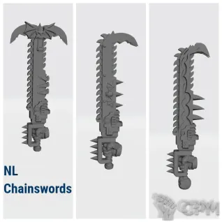 Описание картинки Night Lords chainsword от Стальные Небеса по цене 200руб | Свободный Рынок Миниатюр - СРМ