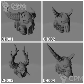 Описание картинки CSM Helmets v1 от Стальные Небеса по цене 240руб | Свободный Рынок Миниатюр - СРМ
