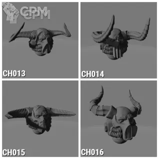 Описание картинки CSM Helmets v1 от Стальные Небеса по цене 240руб | Свободный Рынок Миниатюр - СРМ