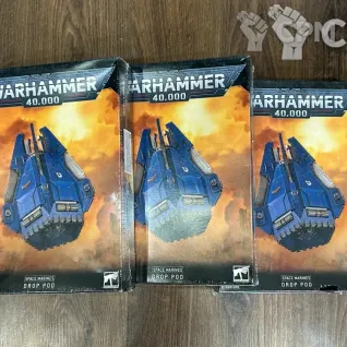 Описание картинки Drop Pod от Adrias по цене 3 500руб | Свободный Рынок Миниатюр - СРМ