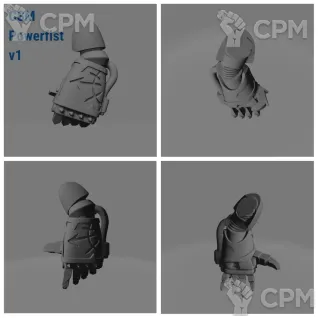 Описание картинки CSM Power Fist от Стальные Небеса по цене 100руб | Свободный Рынок Миниатюр - СРМ