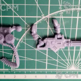 Описание картинки CSM Reaper Chaincannon от Стальные Небеса по цене 120руб | Свободный Рынок Миниатюр - СРМ