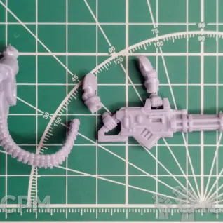 Описание картинки CSM Reaper Chaincannon от Стальные Небеса по цене 120руб | Свободный Рынок Миниатюр - СРМ