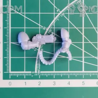 Описание картинки CSM Bolter with arms and feed belt от Стальные Небеса по цене 75руб | Свободный Рынок Миниатюр - СРМ