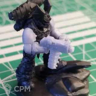 Описание картинки CSM Bolter with arms and feed belt от Стальные Небеса по цене 75руб | Свободный Рынок Миниатюр - СРМ