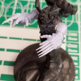 Описание картинки Night Lords Lightning Claws v2 от Стальные Небеса по цене 250руб | Свободный Рынок Миниатюр - СРМ