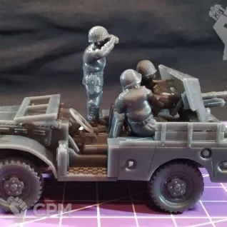 Описание картинки Американский истребитель танков M6 «Фарго» / масштаб 1:56/ 28мм от DModels по цене 675руб | Свободный Рынок Миниатюр - СРМ