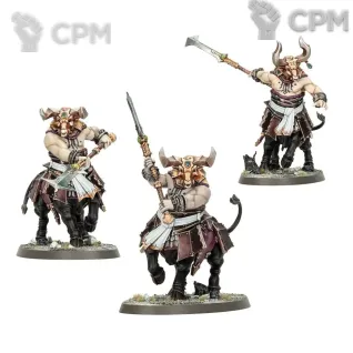Описание картинки Helsmiths of Hashut: Bull Centaurs от Магазин Хобби по цене 5 350руб | Свободный Рынок Миниатюр - СРМ