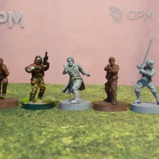 Описание картинки Офицеры повстанцев + Хан Соло + Люк Скайуокер от _Revan по цене 900руб | Свободный Рынок Миниатюр - СРМ