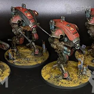 Описание картинки Imperial Knight armiger от Kirill Mezh по цене 40 000руб | Свободный Рынок Миниатюр - СРМ