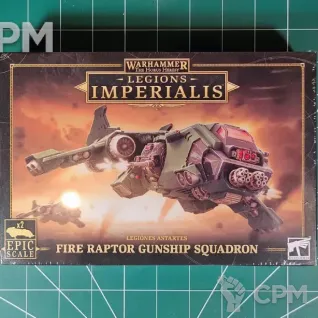 Описание картинки Legions Imperialis Fire Raptor Gunship Squadron от Vault Boy по цене 6 498руб | Свободный Рынок Миниатюр - СРМ