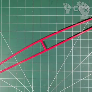 Описание картинки 2x 18 Red Plastic Measuring Sticks Линейка GW Rulers от Vault Boy по цене 198руб | Свободный Рынок Миниатюр - СРМ