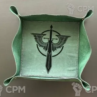 Описание картинки Dark Angel/Dice Tray/Лоток/Дайс Трей/Арена/Тёмные ангелы от Krontwar по цене 2 500руб | Свободный Рынок Миниатюр - СРМ