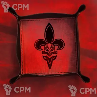 Описание картинки Dice Tray Adepta Sororitas/Лоток/Дайс Трей Сёстры Битвы/Арена/Тарелка от Krontwar по цене 3 000руб