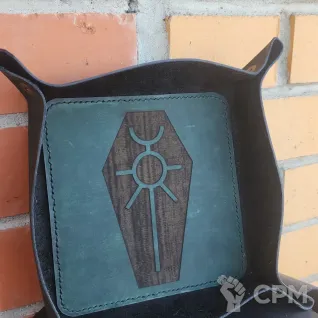 Описание картинки Necrons Dice Tray/Лоток/Дайс Трей/Арена/некроны от Krontwar по цене 3 500руб | Свободный Рынок Миниатюр - СРМ