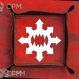 Описание картинки World Eaters Dice Tray/Лоток/Дайс Трей/Арена/Тарелка/ пожиратели миров от Krontwar по цене 4 000руб | Свободный Рынок Миниатюр - СРМ