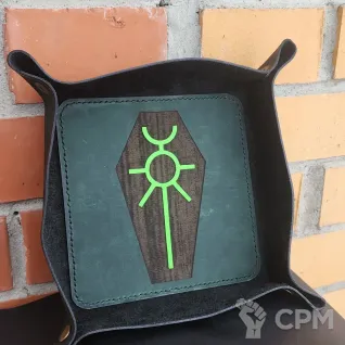 Описание картинки Necrons Dice Tray/Лоток/Дайс Трей/Арена/некроны от Krontwar по цене 4 000руб | Свободный Рынок Миниатюр - СРМ