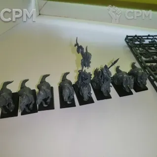 Описание картинки Saurus knights от Ray|dos по цене 2 600руб | Свободный Рынок Миниатюр - СРМ