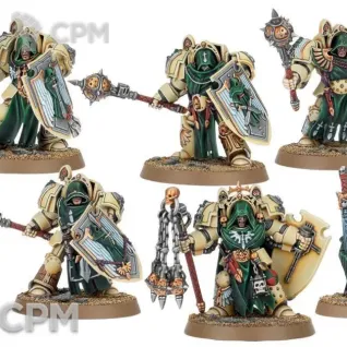 Описание картинки Deathwing Knights (old) (3 литника) от WebWay по цене 2 475руб | Свободный Рынок Миниатюр - СРМ