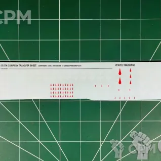Описание картинки Blood Angels Death Company Transfer Sheet 2024 (Декали) от Vault Boy по цене 698руб | Свободный Рынок Миниатюр - СРМ