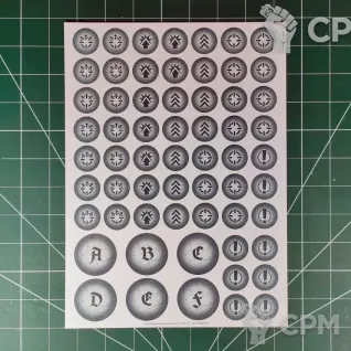 Описание картинки Legions Imperialis Tokens Markers от Vault Boy по цене 798руб | Свободный Рынок Миниатюр - СРМ