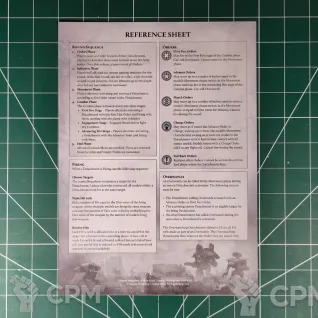 Описание картинки Legions Imperialis Reference Sheet от Vault Boy по цене 198руб | Свободный Рынок Миниатюр - СРМ