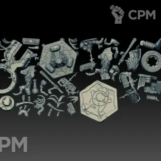 Описание картинки Skink Starseer (Scan) от AxeL's Forge по цене 600руб | Свободный Рынок Миниатюр - СРМ