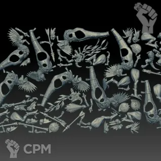 Описание картинки Raptadon Hunters / Raptadon Chargers от AxeL's Forge по цене 1 150руб | Свободный Рынок Миниатюр - СРМ