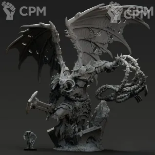 Описание картинки Аватар Кхорна. от Shizoface по цене 10 000руб | Свободный Рынок Миниатюр - СРМ