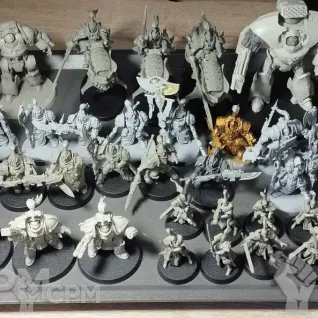 Описание картинки Армия Adeptus Custodes на 1830 очков от MR. FISTER по цене 10 000руб | Свободный Рынок Миниатюр - СРМ