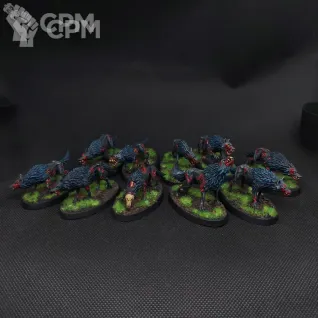 Описание картинки 10 Dire Wolves лот1, 3д печать(скан с ГВ), покрас от V130177@mail.ru по цене 4 900руб | Свободный Рынок Миниатюр - СРМ