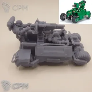 Описание картинки Invader ATV от White Rhino по цене 899руб | Свободный Рынок Миниатюр - СРМ