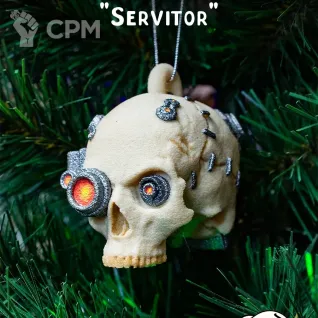 Описание картинки Елочная игрушка &quot;Servitor&quot; покрас от Nathan Holn по цене 990руб | Свободный Рынок Миниатюр - СРМ