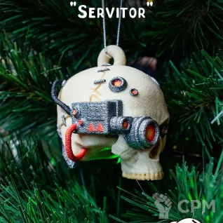 Описание картинки Елочная игрушка "Servitor" покрас от Nathan Holn по цене 990руб | Свободный Рынок Миниатюр - СРМ