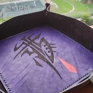 Описание картинки Dice Tray Drukhari/Лоток/Дайс Трей друкхари/Арена/Тарелка от Krontwar по цене 3 500руб | Свободный Рынок Миниатюр - СРМ