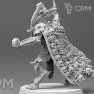 Описание картинки U'Zhul the Skulltaker от Naggaroth Night по цене 600руб | Свободный Рынок Миниатюр - СРМ