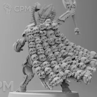 Описание картинки U'Zhul the Skulltaker от Naggaroth Night по цене 600руб | Свободный Рынок Миниатюр - СРМ