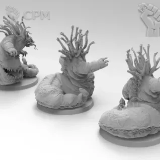 Описание картинки Beast of Nurgle от Naggaroth Night по цене 1 000руб | Свободный Рынок Миниатюр - СРМ