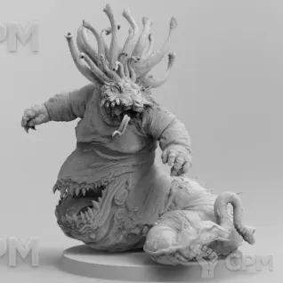 Описание картинки Beast of Nurgle от Naggaroth Night по цене 1 000руб | Свободный Рынок Миниатюр - СРМ
