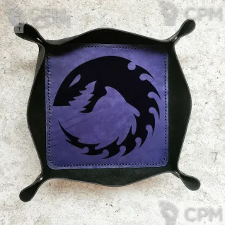 Описание картинки Dice Tray Tyranids/Лоток/Дайс Трей тираниды генокульт/Арена/Тарелка от Krontwar по цене 3 000руб