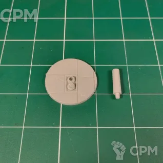 Описание картинки Legions Imperialis 40 mm Round Flying Base от Vault Boy по цене 98руб | Свободный Рынок Миниатюр - СРМ