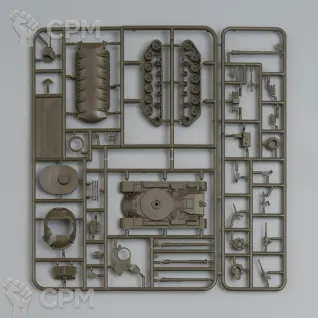 Описание картинки TUBX23 Американский танк M48 Patton от Fridericus по цене 700руб | Свободный Рынок Миниатюр - СРМ
